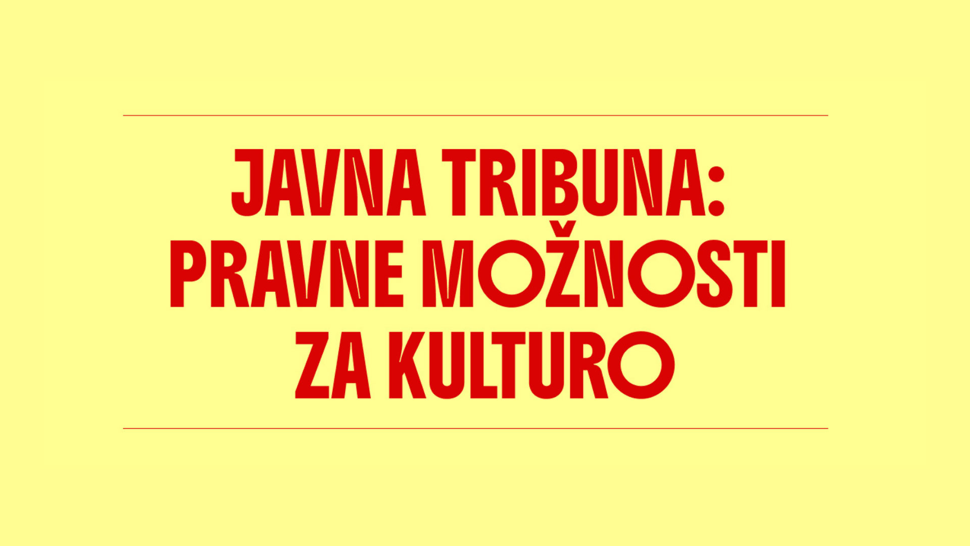 Kulturna-varovalka Pravne možnosti za kulturo