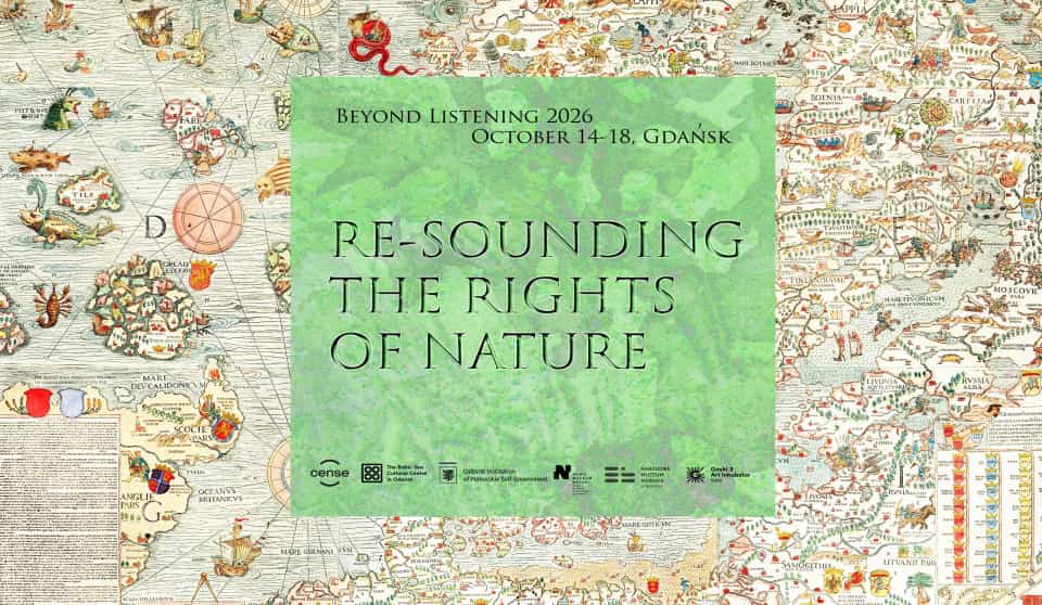 Slika ChatGPT 13. okt. 2026, 12_51_53 V Gdansku se začenja simpozij CENSE: Beyond Listening – Resounding the Rights of Nature
