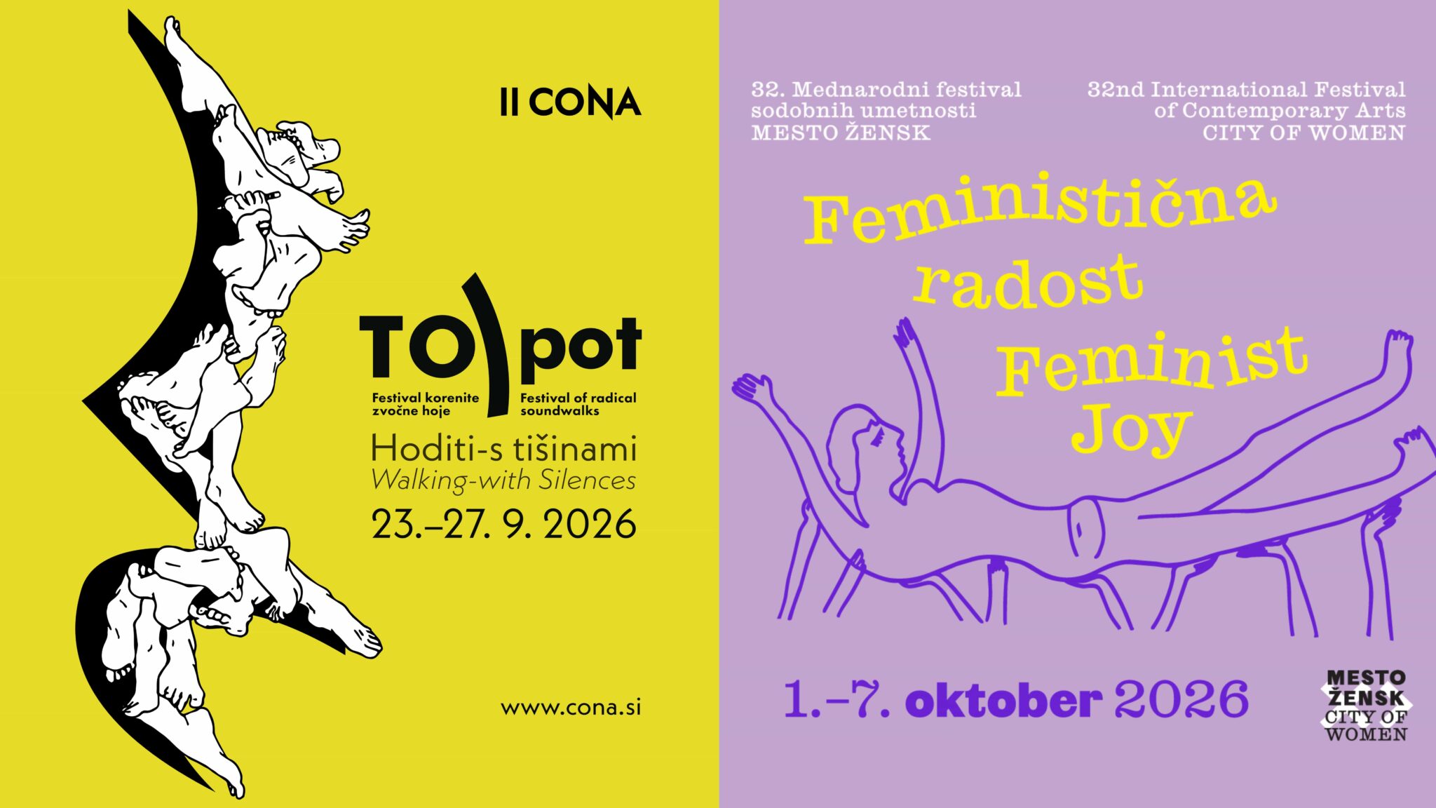 Od TO)pota k Mestu žensk: predaja festivalske štafete